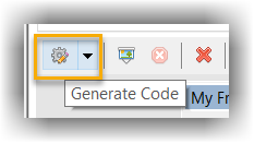 generate code