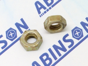 M6 nut, 0.7-4.2mm plate thickness, Blind rivet nut, Galvanized steel  (080334)