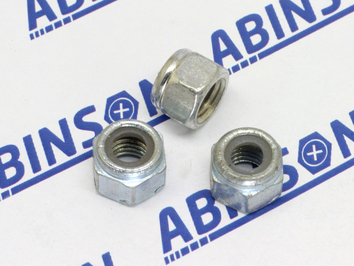 thumbnail image 2 of 50-Pack M8-1.25 Serrated Flange Hex Nuts – Grade 10.9 Steel, Yellow Zinc Finish – Metric 2 of 6