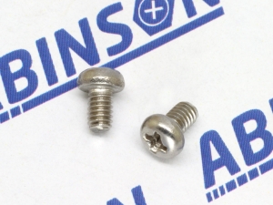 Pan Head M2.5 (2.5mm) x 4mm Phillips/Plus Stainless Steel SS Machine Screws