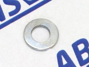 Flat Washer 3.4mm x 6.7mm IDxOD 0.8mm Thick Steel Zinc Plated MS for M3 screws