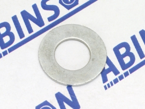 Flat Washer 6.6mm x 12.55mm IDxOD 0.8mm Thick Steel Zinc Plated MS for M6 screws