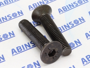 CSK Socket Head M8 (8mm) x 40mm Allen Cap Steel Black Screw