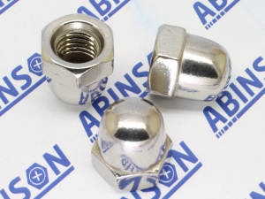 Dome Nut M8 (8mm) 1.25mm Stainless Steel SS
