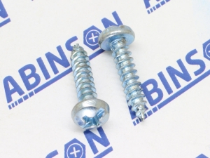 Self Tapping Screw #6 (3.5mm) Diameter x 16mm Length Pan Phillips Plus Mild Steel MS Zinc Plated
