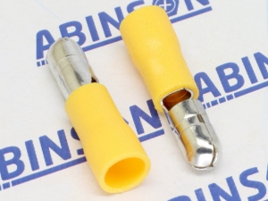 Male Bullet Connector 4 to 6 sq.mm PVC Insulated