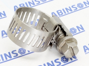 Hose Clamp 12mm (1/2 Inch) Stainless Steel SS