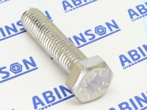 Hex Bolt M8 (8mm) x 35mm x 1.25mm Stainless Steel SS