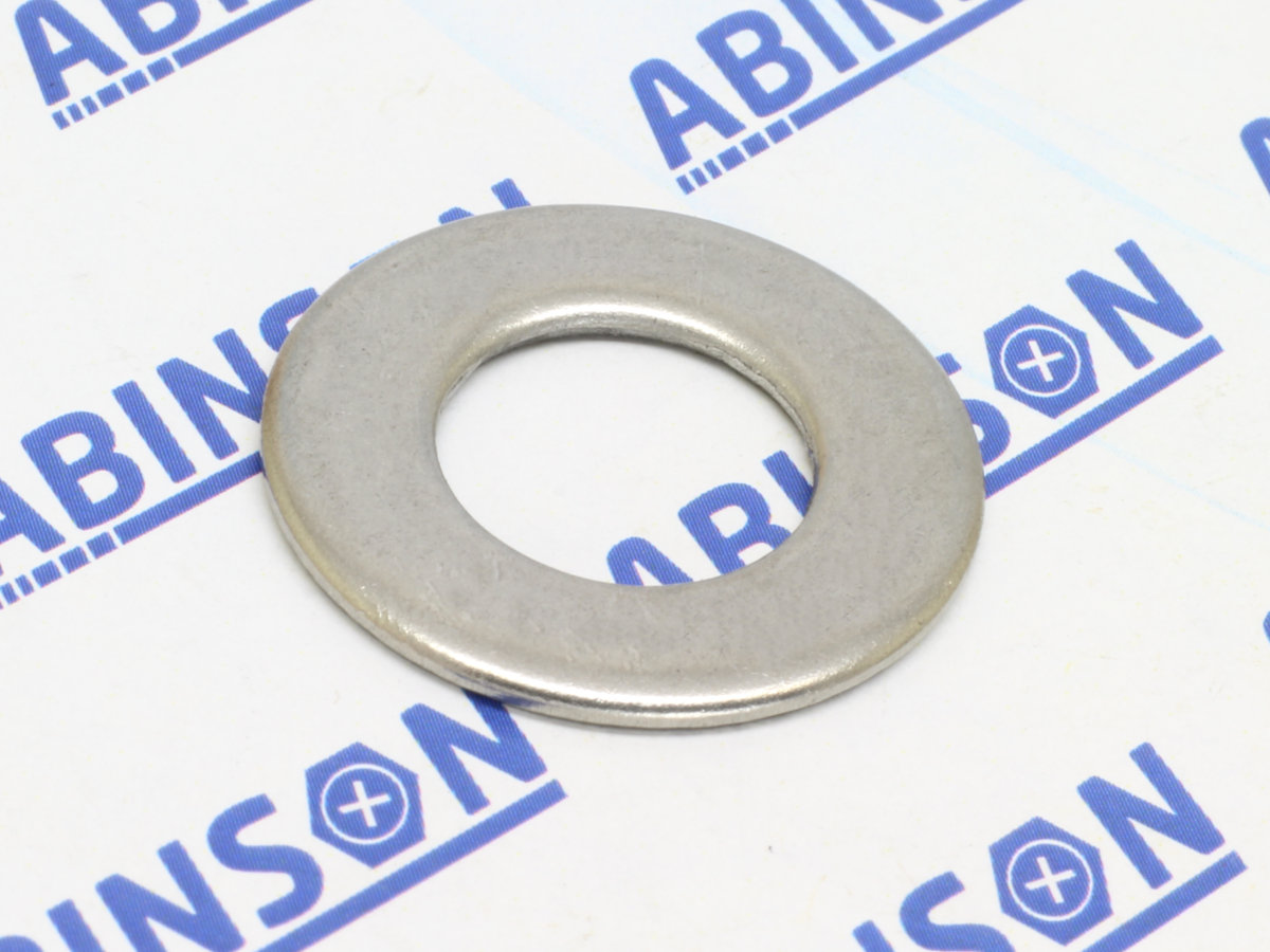 Flat Washer 10.4mm x 20mm IDxOD 1mm Thick Stainless Steel SS for